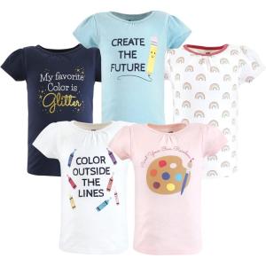 imageHudson Baby Unisex Baby Short Sleeve TshirtsCreativity
