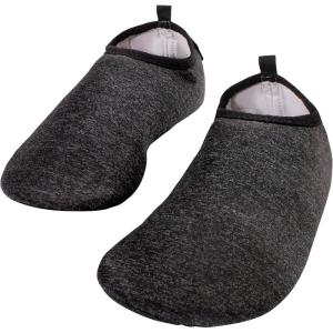 imageHudson Baby Unisex BabyWater Shoe for Sports Yoga Beach and OutdoorsKids and Adult Heather Charcoal