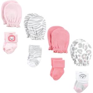imageHudson Baby babygirls Socks and Mittens SetSafari Girl