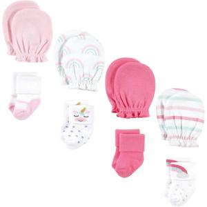 imageHudson Baby babygirls Socks and Mittens SetUnicorn