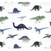 imageHudson Baby Unisex Baby Cotton Flannel Receiving Blankets Sweet Bakery One SizeBlue Green Dino