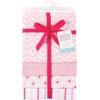 imageHudson Baby Unisex Baby Cotton Flannel Receiving Blankets Sweet Bakery One SizeGirl Modern