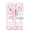 imageHudson Baby Unisex Baby Cotton Flannel Receiving Blankets Sweet Bakery One SizeGirl New Elephant