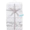 imageHudson Baby Unisex Baby Cotton Flannel Receiving Blankets Sweet Bakery One SizeGray Clouds