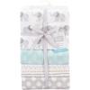 imageHudson Baby Unisex Baby Cotton Flannel Receiving Blankets Sweet Bakery One SizeGray Elephant