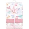 imageHudson Baby Unisex Baby Cotton Flannel Receiving Blankets Sweet Bakery One SizePastel Butterfly