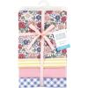 imageHudson Baby Unisex Baby Cotton Flannel Receiving Blankets Sweet Bakery One SizePink Blue Pretty Floral