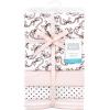 imageHudson Baby Unisex Baby Cotton Flannel Receiving Blankets Sweet Bakery One SizePink Bows