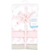 imageHudson Baby Unisex Baby Cotton Flannel Receiving Blankets Sweet Bakery One SizePink Honey Bunny
