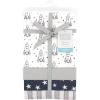 imageHudson Baby Unisex Baby Cotton Flannel Receiving Blankets Sweet Bakery One SizeRocket Ship