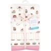 imageHudson Baby Unisex Baby Cotton Flannel Receiving Blankets Sweet Bakery One SizeSweet Bakery
