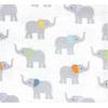 imageHudson Baby Unisex Baby Cotton Flannel Receiving Blankets Sweet Bakery One SizeTeal Elephant