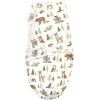 imageHudson Baby Unisex Baby Cotton Swaddle WrapForest Animals
