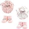 imageHudson Baby Baby Girls Turban and Socks SetModern Rainbow