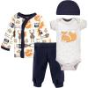 imageHudson Baby Unisex Baby Preemie Layette Set 4PieceOrange Fox