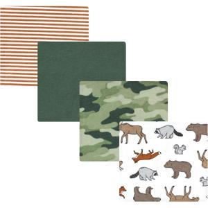 imageHudson Baby Unisex Baby Cotton Flannel Receiving Blankets Sweet Bakery One SizeAnimal Adventure