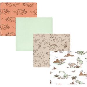 imageHudson Baby Unisex Baby Cotton Flannel Receiving Blankets Sweet Bakery One SizeDinosaur Adventures