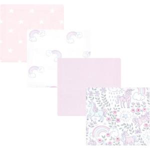 imageHudson Baby Unisex Baby Cotton Flannel Receiving Blankets Sweet Bakery One SizeDreamy Unicorn
