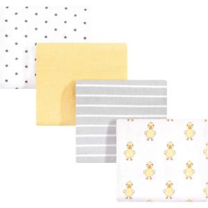 imageHudson Baby Unisex Baby Cotton Flannel Receiving Blankets Sweet Bakery One SizeDuck