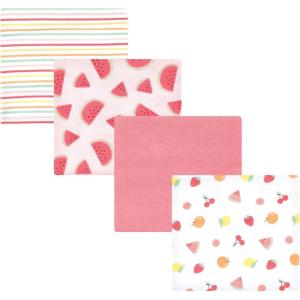 imageHudson Baby Unisex Baby Cotton Flannel Receiving Blankets Sweet Bakery One SizeFruit Salad