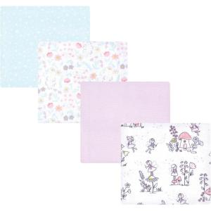 imageHudson Baby Unisex Baby Cotton Flannel Receiving Blankets Sweet Bakery One SizeGarden Fairies