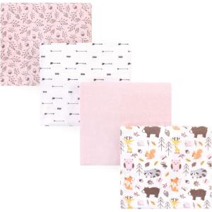 imageHudson Baby Unisex Baby Cotton Flannel Receiving Blankets Sweet Bakery One SizeGirl Pinecone