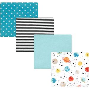 imageHudson Baby Unisex Baby Cotton Flannel Receiving Blankets Sweet Bakery One SizeHappy Planets