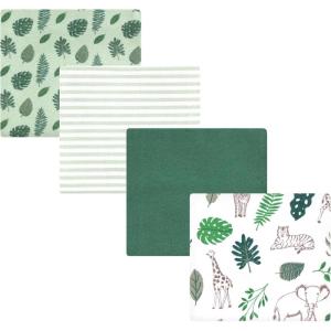 imageHudson Baby Unisex Baby Cotton Flannel Receiving Blankets Sweet Bakery One SizeJungle
