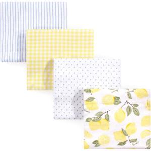 imageHudson Baby Unisex Baby Cotton Flannel Receiving Blankets Sweet Bakery One SizeLemons