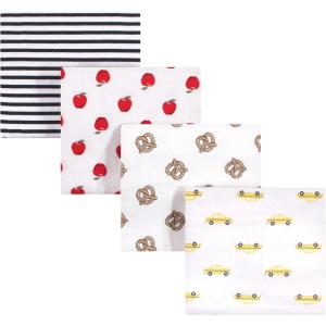 imageHudson Baby Unisex Baby Cotton Flannel Receiving Blankets Sweet Bakery One SizeNyc