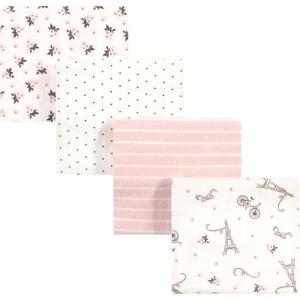 imageHudson Baby Unisex Baby Cotton Flannel Receiving Blankets Sweet Bakery One SizeParis