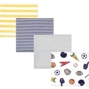 imageHudson Baby Unisex Baby Cotton Flannel Receiving Blankets Sweet Bakery One SizeSports Fan