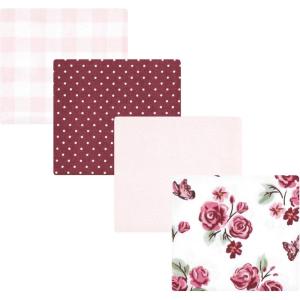 imageHudson Baby Unisex Baby Cotton Flannel Receiving Blankets Sweet Bakery One SizeSweet Roses