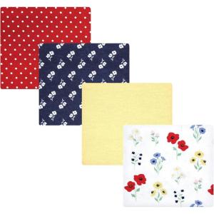 imageHudson Baby Unisex Baby Cotton Flannel Receiving Blankets Sweet Bakery One SizeWildflower
