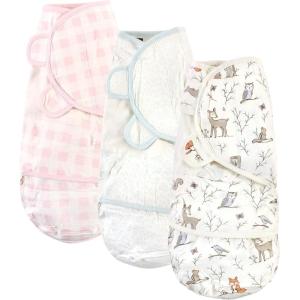 imageHudson Baby Unisex Baby Cotton Swaddle WrapEnchanted Forest