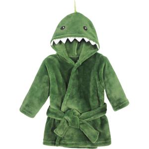 imageHudson Baby Unisex Baby babygirls babyboys Plush Pool and Beach Robe CoverupsDinosaur