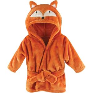 imageHudson Baby Unisex Baby babygirls babyboys Plush Pool and Beach Robe CoverupsFox