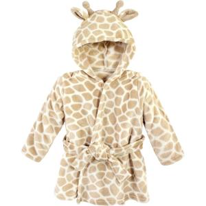 imageHudson Baby Unisex Baby babygirls babyboys Plush Pool and Beach Robe CoverupsGiraffe