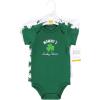 imageHudson Baby Unisex Baby Holiday Cotton BodysuitsGreen
