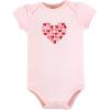 imageHudson Baby Unisex Baby Holiday Cotton BodysuitsRed