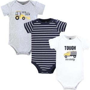 imageHudson Baby Unisex Baby Holiday Cotton BodysuitsBlue
