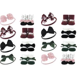 imageLuvable Friends Unisex Baby Silicone BibsBurgundy Floral