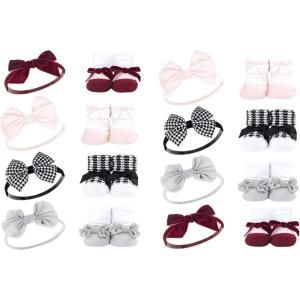 imageLuvable Friends Unisex Baby Silicone BibsHoundstooth Burgundy