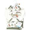 imageHudson Baby Unisex Baby Gown Swaddle Blanket and Cap or Headband 06 MonthsForest Animals