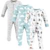 imageHudson Baby Unisex Baby Cotton Sleep and PlayAlphabet Animals