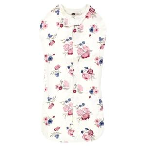 imageHudson Baby Infant Girl Sleep Pod Rose 02 MonthsDusty Rose Floral