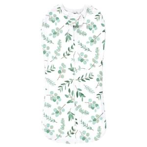 imageHudson Baby Infant Girl Sleep Pod Rose 02 MonthsEucalyptus