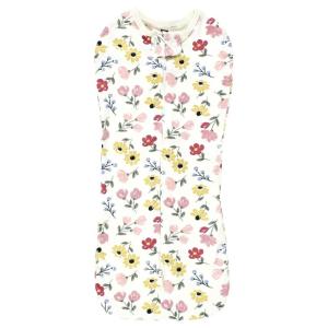 imageHudson Baby Infant Girl Sleep Pod Rose 02 MonthsSoft Painted Floral