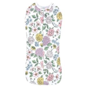 imageHudson Baby Infant Girl Sleep Pod Rose 02 MonthsVintage Blossom
