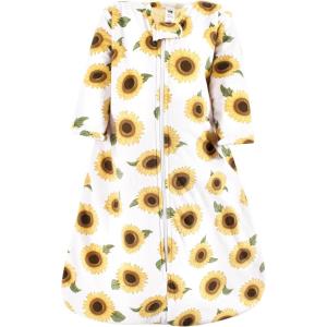 imageHudson Baby Unisex Baby Long Sleeve Plush Faux Fur Sleeping Bag Wearable BlanketSunflower